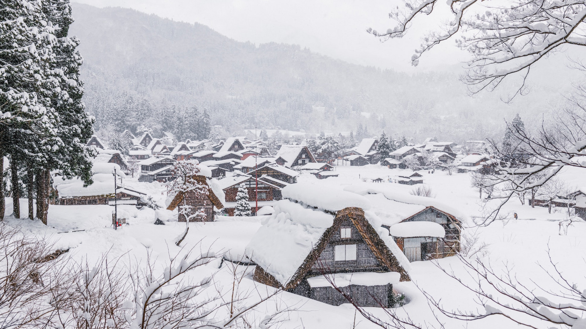 Hida Furukawa and Shirakawa-go: A Magical Winter Scene