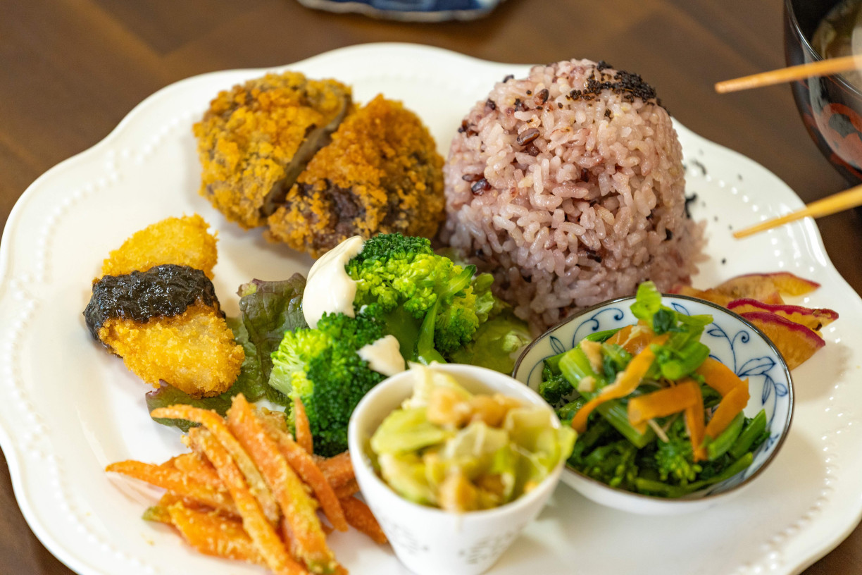 A completely vegan meal at Shunsai Oteate (Fabien Recoquille)