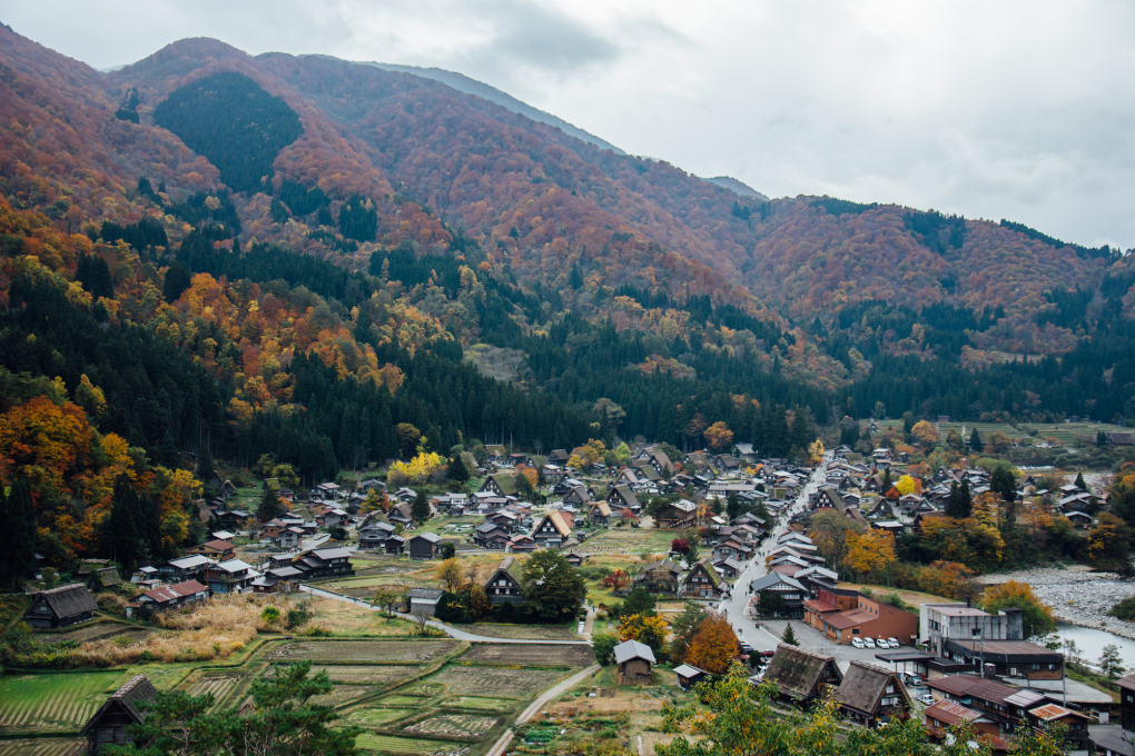 荻町城跡展望台