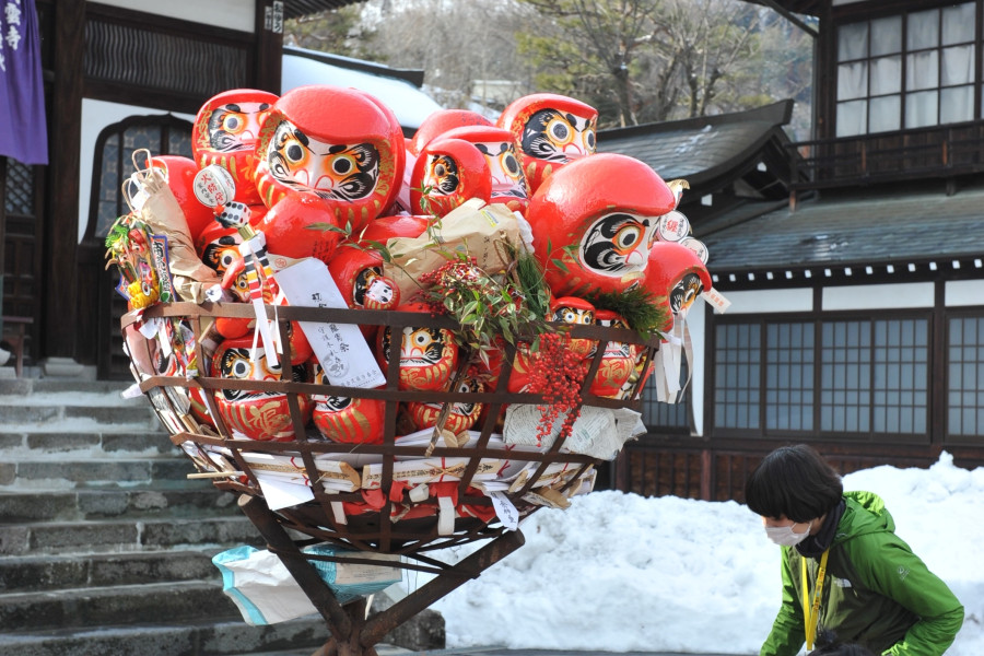 Hida Kamioka Hatsu Kompira Yoi Festival